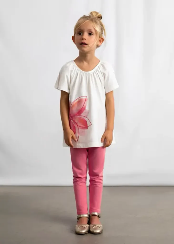 mayoral Σετ κολαν μακο 26 3723 20 Ροζ