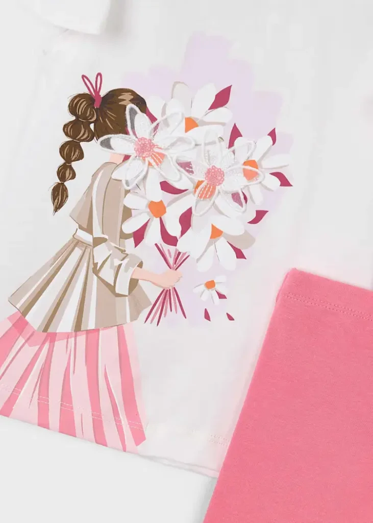 mayoral Σετ κολαν 26 3724 87 Ροζ