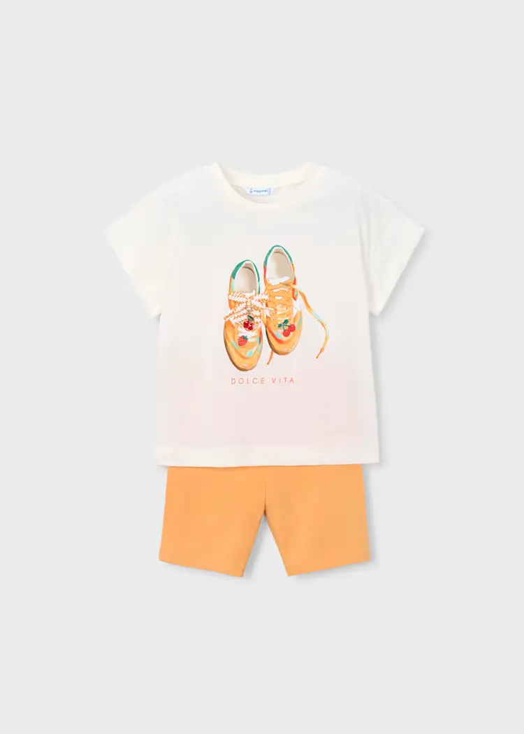 mayoral Σετ κολαν ποδηλατικο 26 3731 21 Κολοκύθα