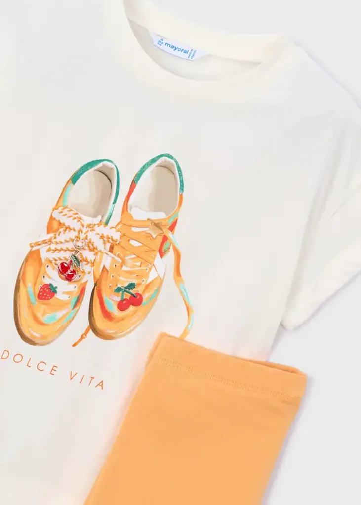 mayoral Σετ κολαν ποδηλατικο 26 3731 21 Κολοκύθα