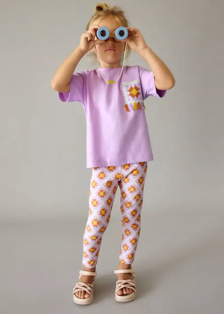 mayoral Σετ κολαν Σταμπωτό 26 3727 39 Λιλά