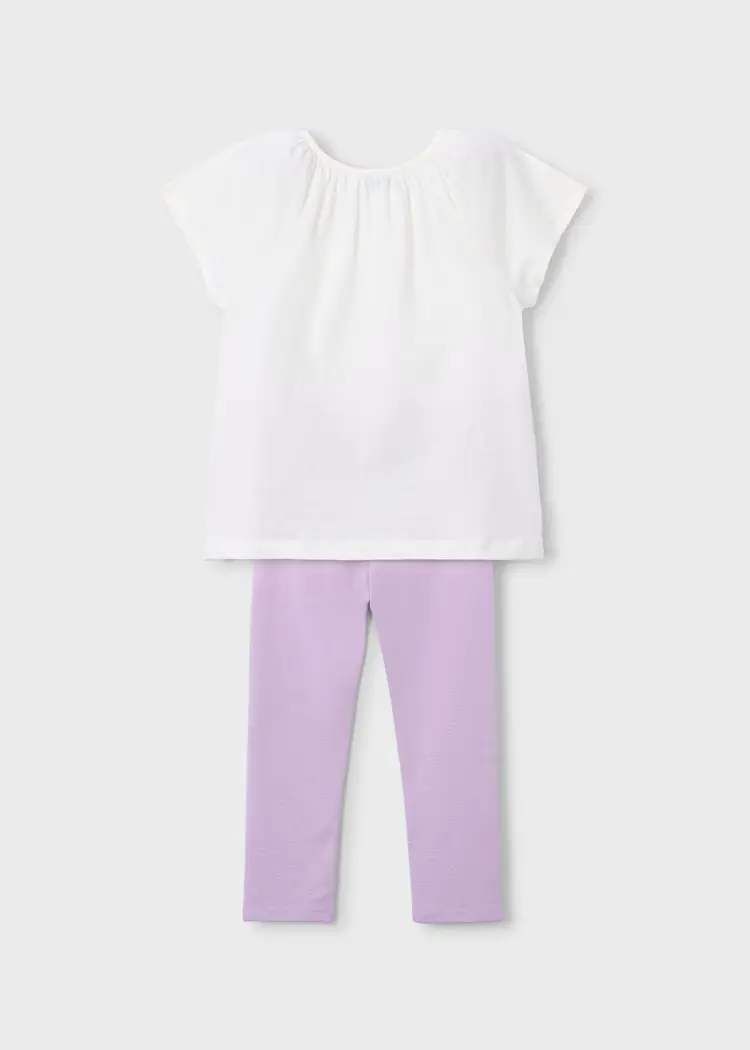 mayoral Σετ κολαν μακο 26 3723 22 Μωβ