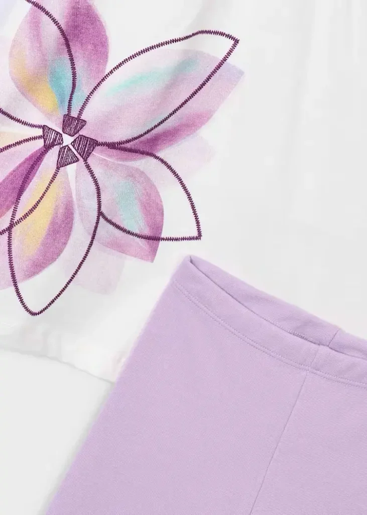 mayoral Σετ κολαν μακο 26 3723 22 Μωβ