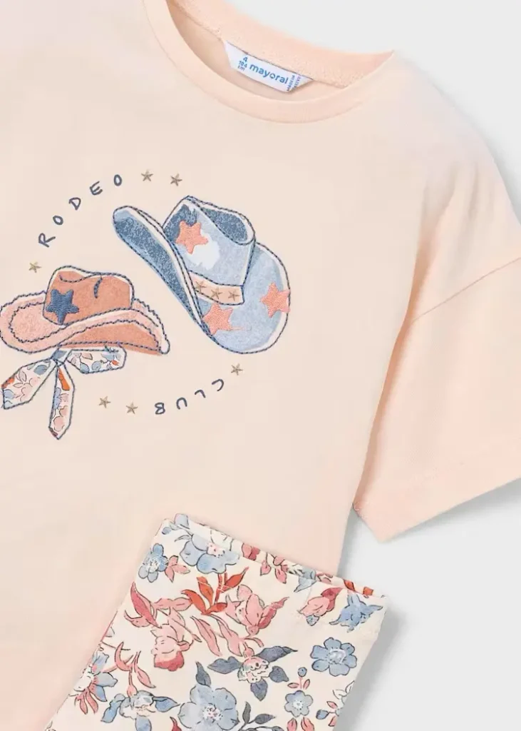 mayoral Σετ κολαν Σταμπωτό 26 3727 37 Σομόν