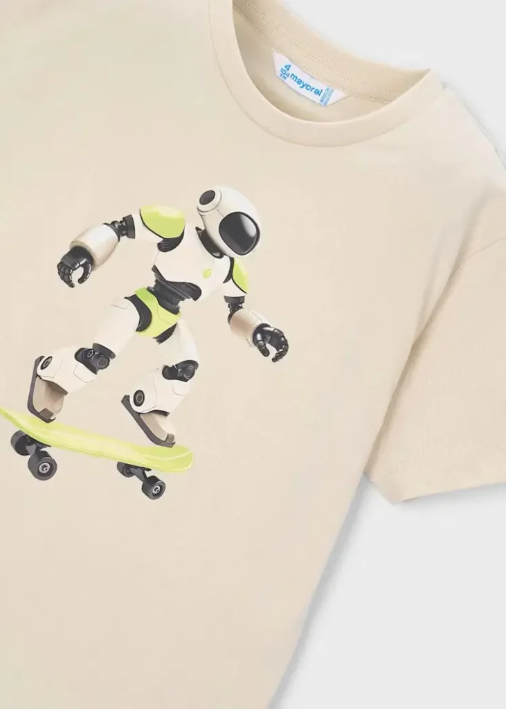 mayoral Σετ μακο ρομποτ 26 3604 34 Κίτρινοπράσινο