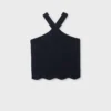 mayoral Τοπ πλεκτο halter 26 6024 46 Μαύρο