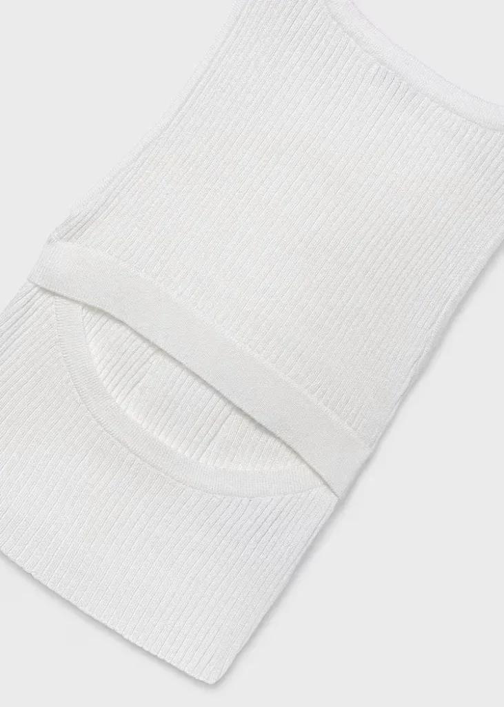 mayoral Τοπ πλεκτο cut out πλατη 26 6026 39 Μπεζ