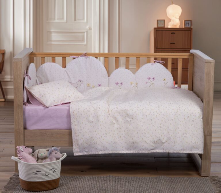 nef nef Βρεφικά σεντόνια κούνιας cute & sweet Εκρού Κωδ. 039590