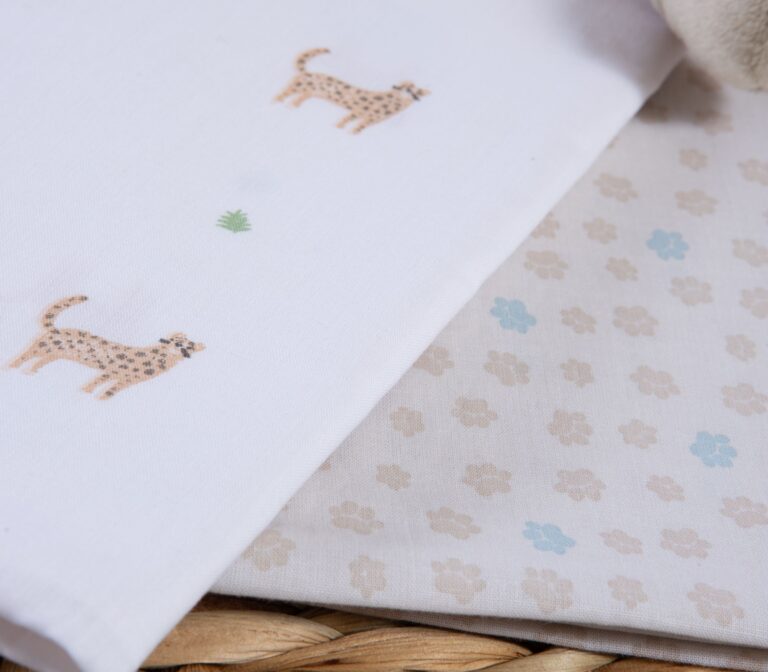 nef nef Βρεφικά σεντόνια κούνιας jungle in motion Εκρού Κωδ. 039592 (Αντιγραφή)