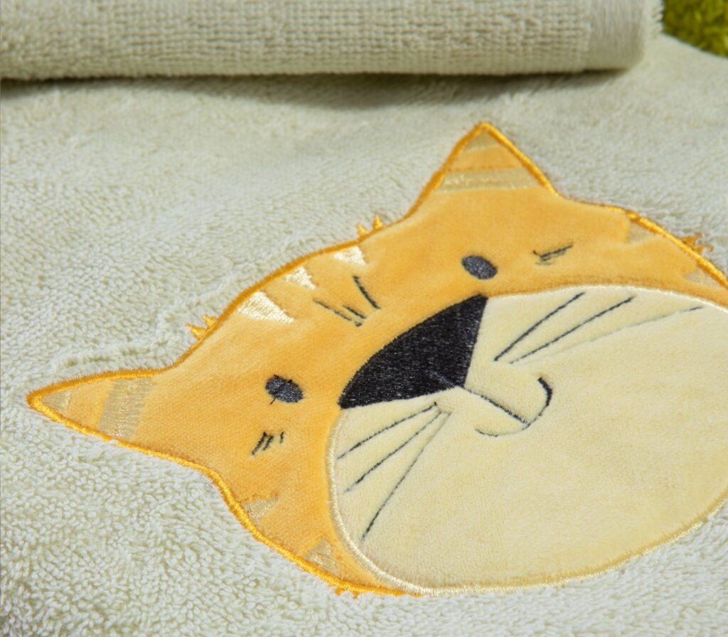 nef nef Πετσέτες σετ 2 τμχ jungle music Μπλέ Κωδ. 039770