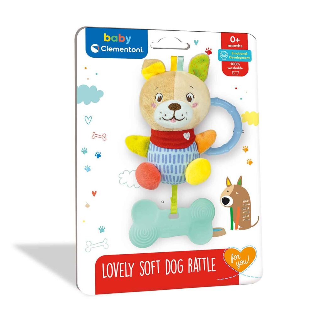 baby clementoni for you Βρεφικό Παιχνίδι Κουδουνίστρα Μαλακό Αρκουδάκι Για 0+ Μηνών Κωδ. 17786 (Αντιγραφή)