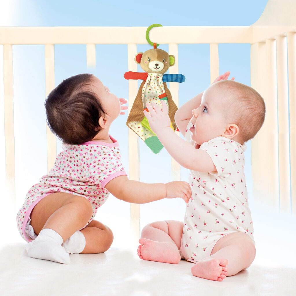 chicco Βρεφικό Αρκουδάκι με Προβολέα baby bear Ροζ Για 0+ (Αντιγραφή)