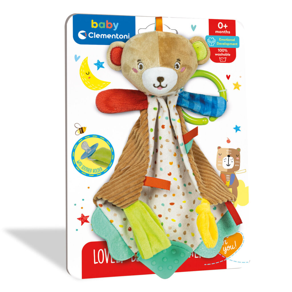 chicco Βρεφικό Αρκουδάκι με Προβολέα baby bear Ροζ Για 0+ (Αντιγραφή)