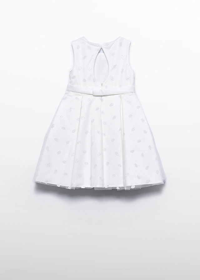 abel & lula Φορεμα τουλι γκλιττερ 26 5043 3 Κρεμ