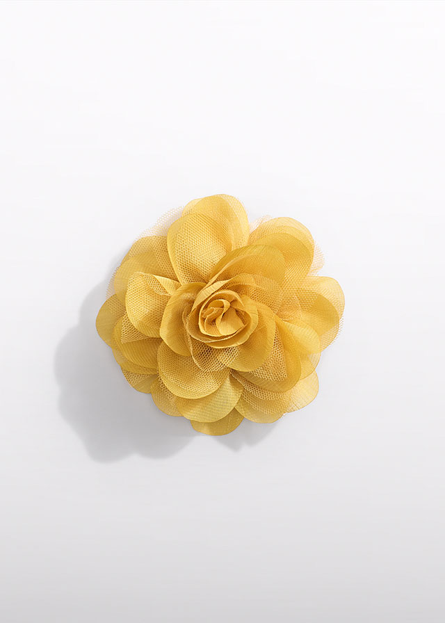 abel & lula Τσιμπιδακι λουλουδι γαζα συνδ 26 5468 72 Μουσταρδί