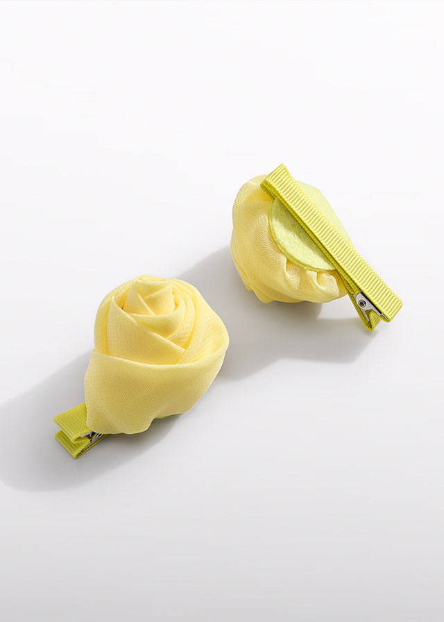 abel & lula Σετ τσιμπιδακια λουλουδι γαζα 26 5469 78 Ροζ