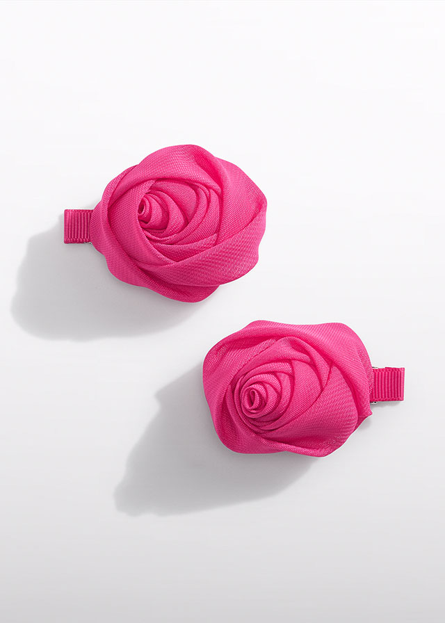 abel & lula Σετ τσιμπιδακια λουλουδι γαζα 26 5469 78 Ροζ