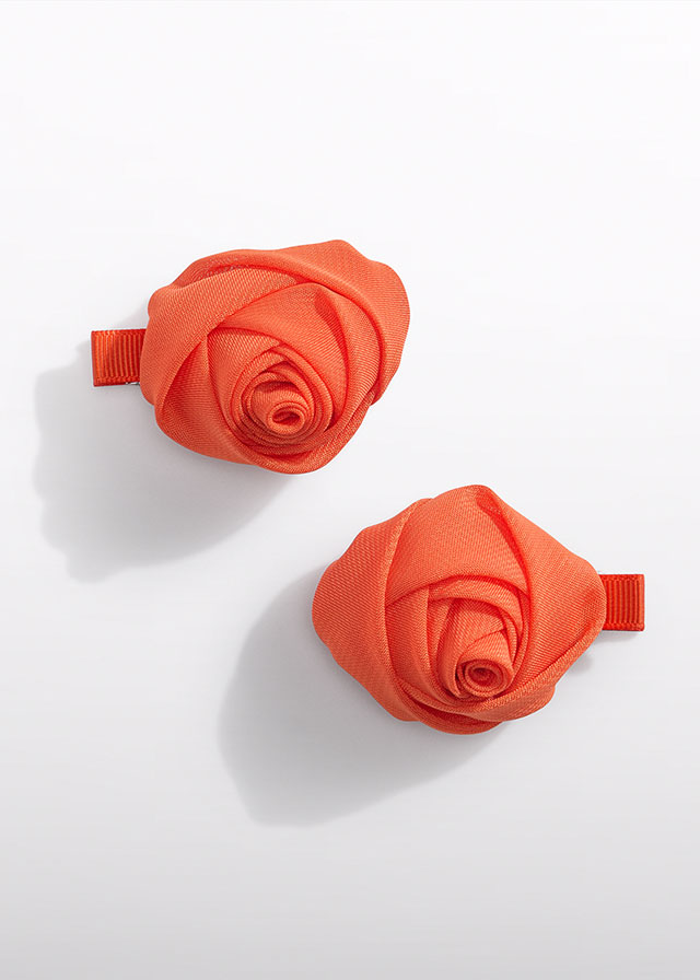 abel & lula Σετ τσιμπιδακια λουλουδι γαζα 26 5469 78 Ροζ