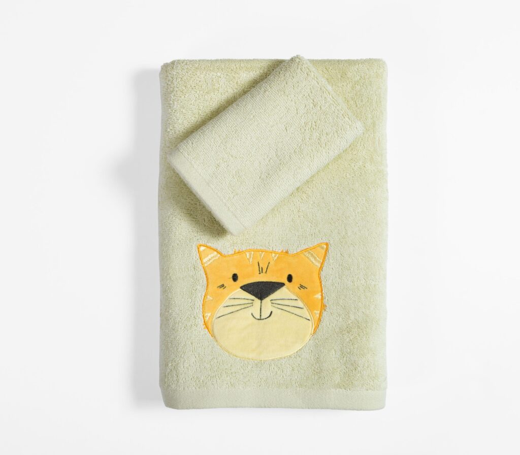 nef nef Πετσέτες σετ 2 τμχ jungle music Μπλέ Κωδ. 039770