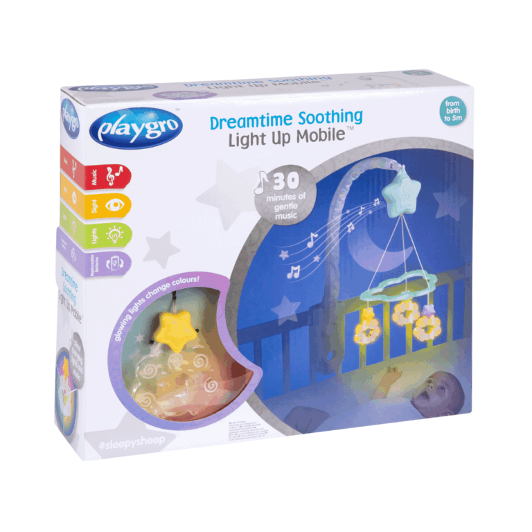 playgro Μουσικό Παιχνίδι Κούνιας με Φως dreamtime soothing light up mobile Κωδ. 0187713