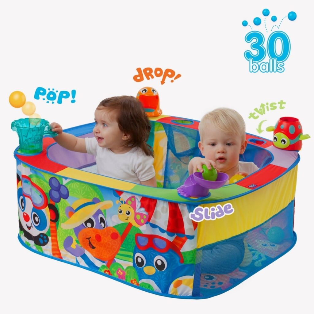 playgro Πάρκο με Μπάλες pop and drop activity ball gym