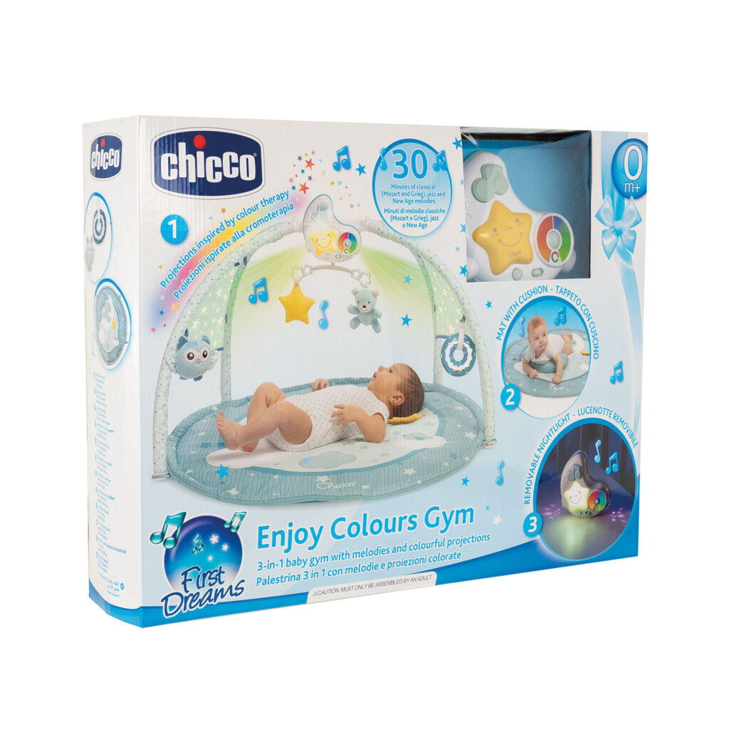 chicco Βρεφικό Γυμναστήριο με Προβολέα enjoy colors Ροζ Για 0+ Κωδ. 43318 (Αντιγραφή)