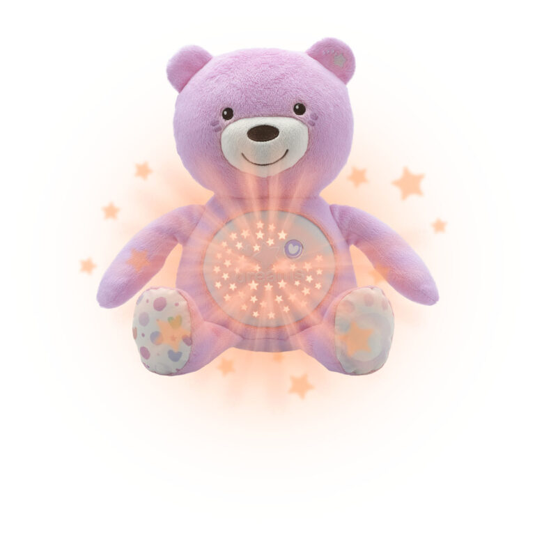 chicco Βρεφικό Αρκουδάκι με Προβολέα baby bear Σιέλ Για 0+ Κωδ: 43318 (Αντιγραφή)