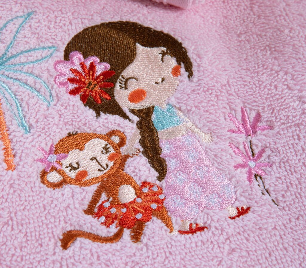 nef nef Παιδικές πετσέτες σετ 2 τμχ birds mania Ροζ Κωδ. 039768 (Αντιγραφή)