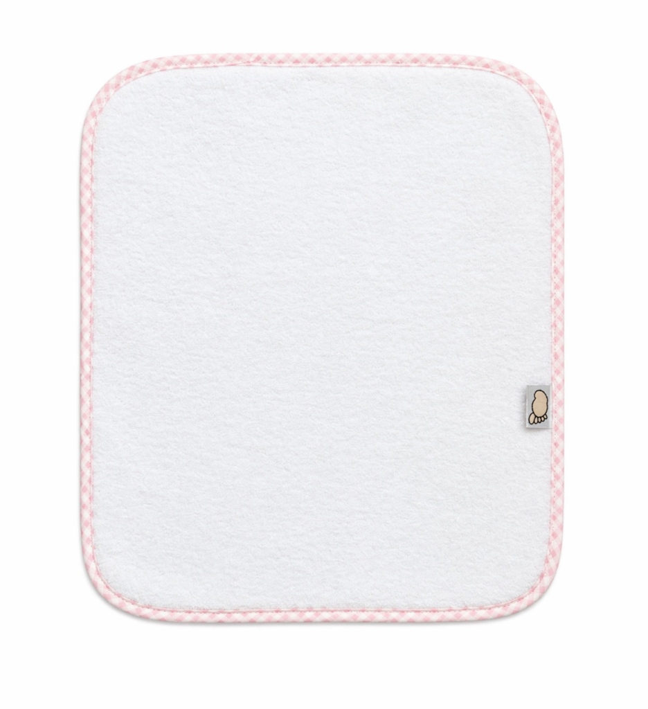 figlio bino Πανάκι πετσετέ με ρέλι χωρίς κέντημα Ροζ