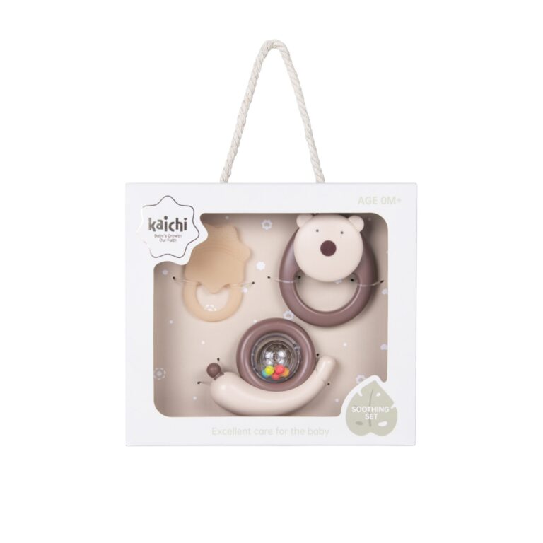 kaichi Βρεφικό Σετ Δώρου 3 σε 1 animals