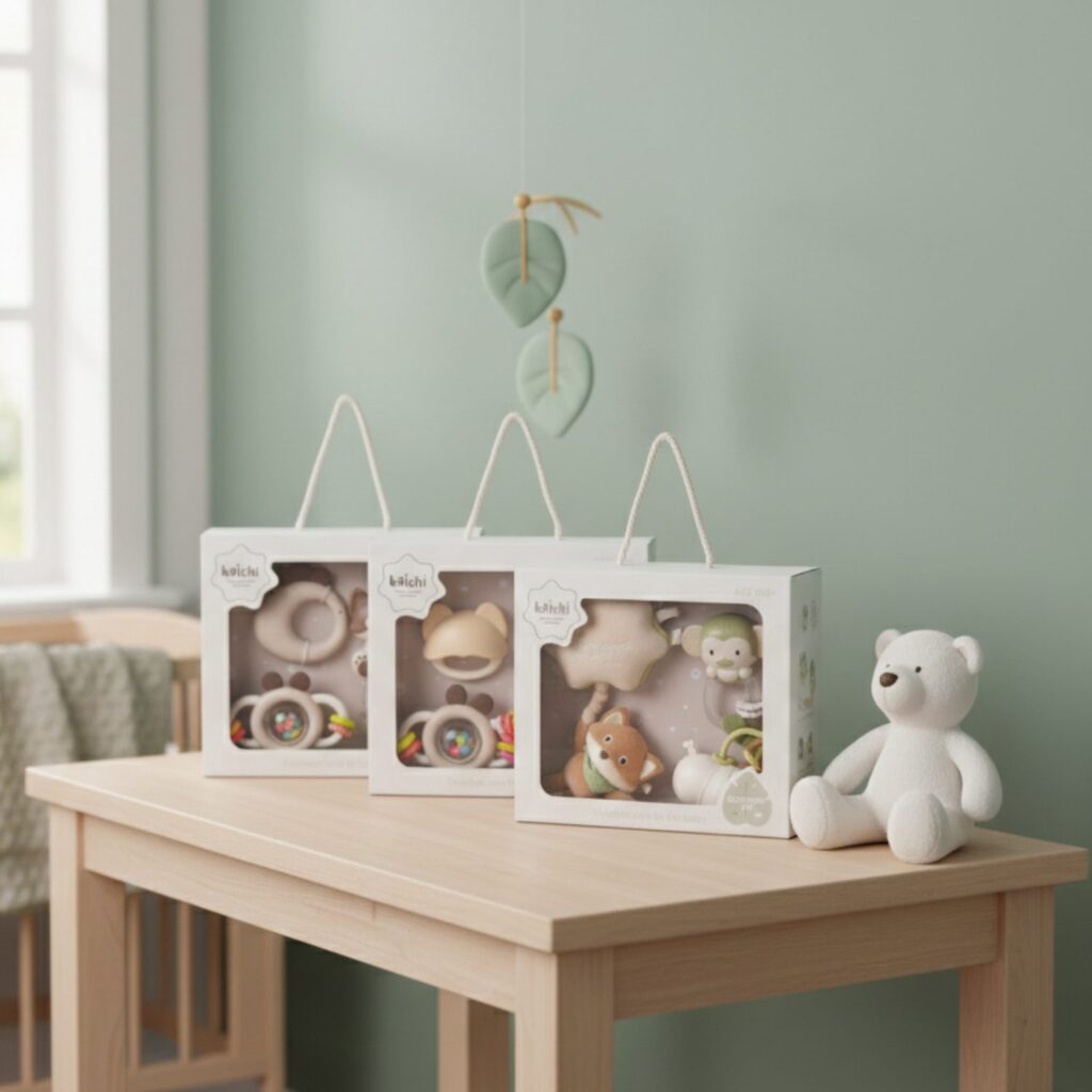 kaichi Βρεφικό Σετ Δώρου 3 σε 1 butterfly