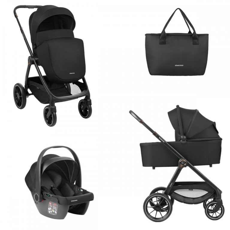 kikka boo Καρότσι 3 in 1 modena dark greyu 31001010226