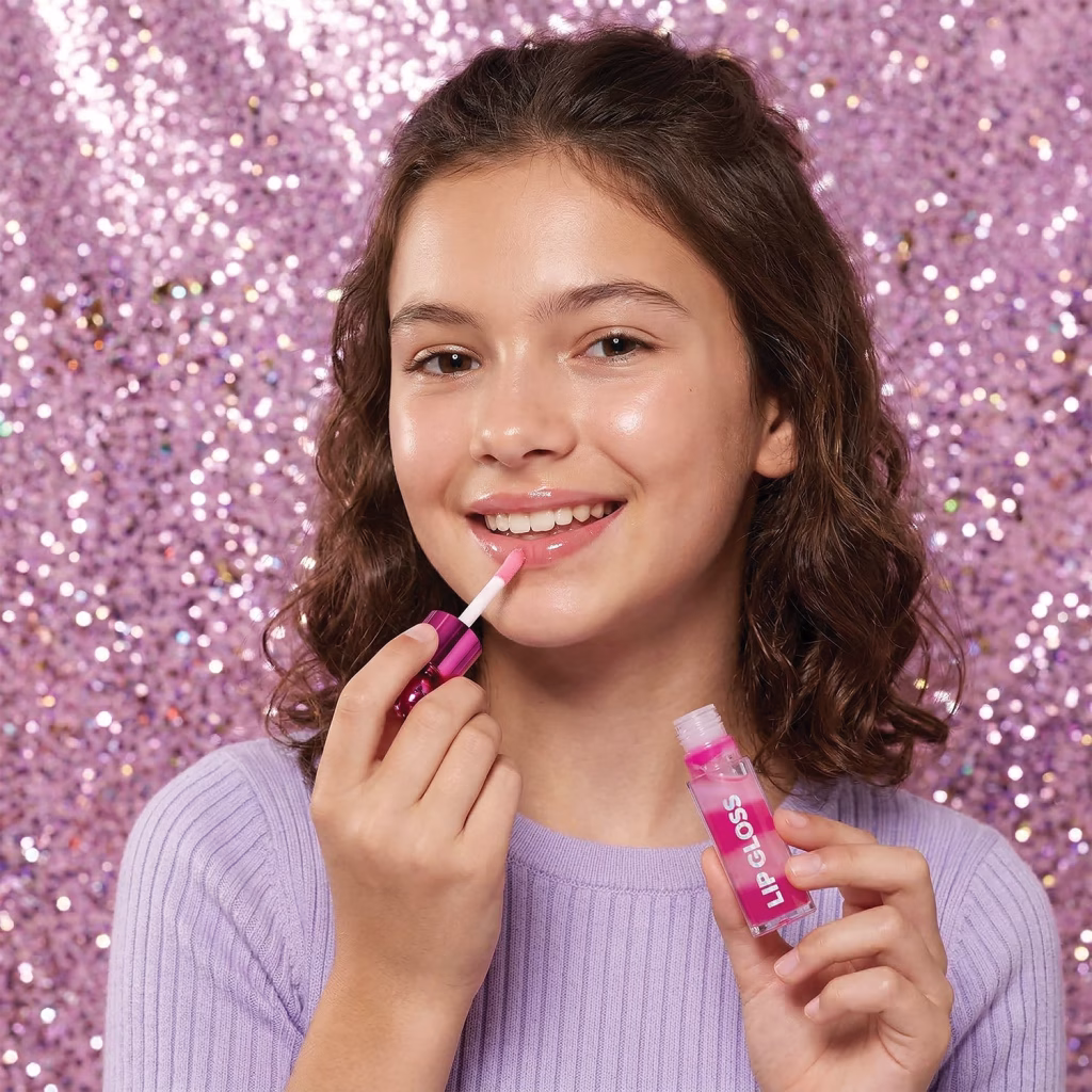 happihobbi lip gloss sparkle love Σε 4 Σχέδια για 6+ Ετών