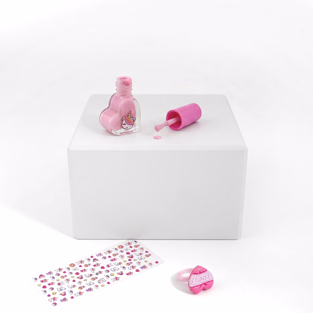 happihobbi Σετ Ομορφιάς σε καρτέλα sparkle love σε 4 Σχέδια για 6+ Ετών