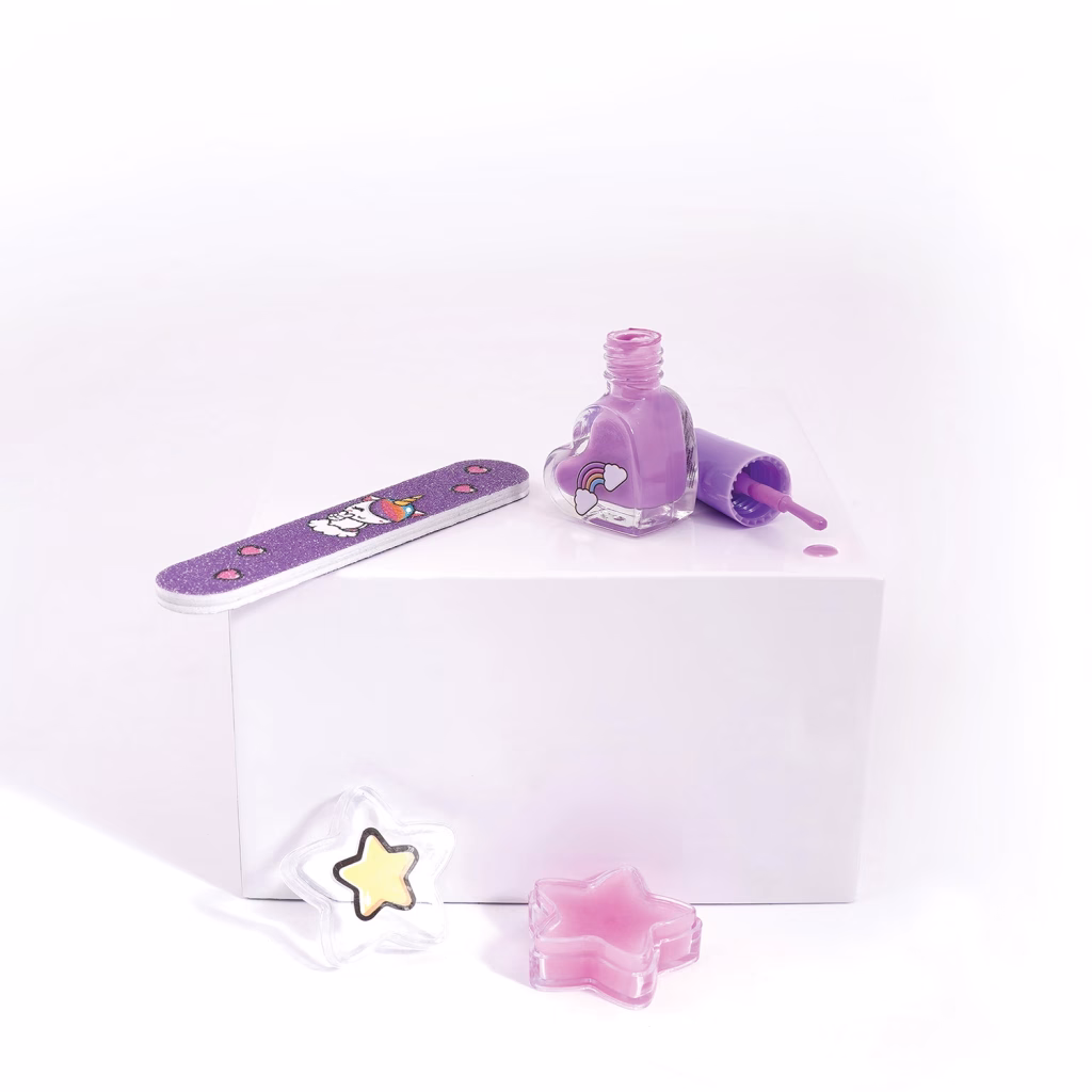 happihobbi Σετ Ομορφιάς σε καρτέλα sparkle love σε 4 Σχέδια για 6+ Ετών