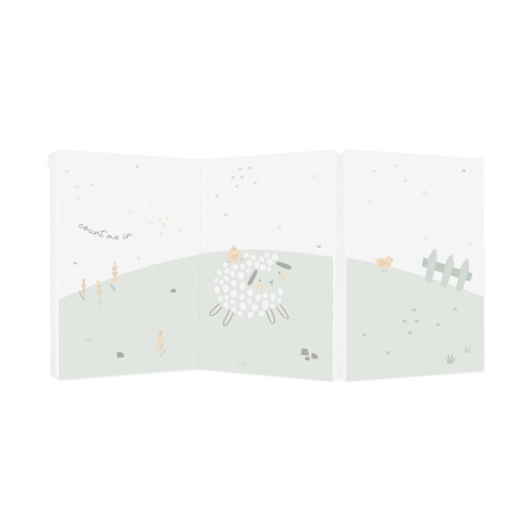 kikka boo Στρώμα Για Κούνια Παρκοκρέβατο 60x120x5cm stripy friends 31107020053 (Αντιγραφή)