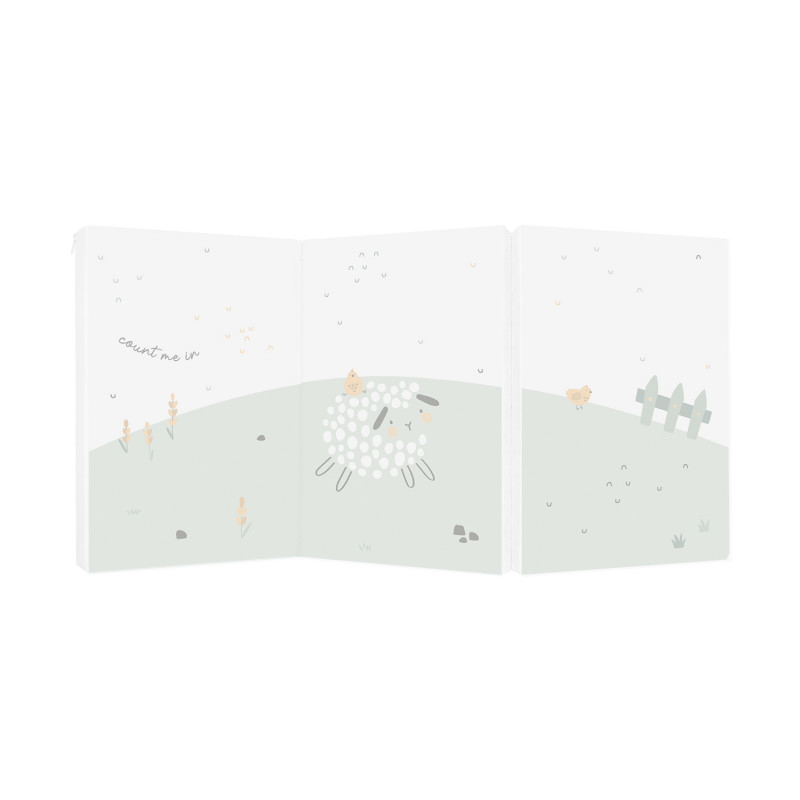 kikka boo Στρώμα Για Κούνια Παρκοκρέβατο 60x120x5cm stripy friends 31107020053 (Αντιγραφή)