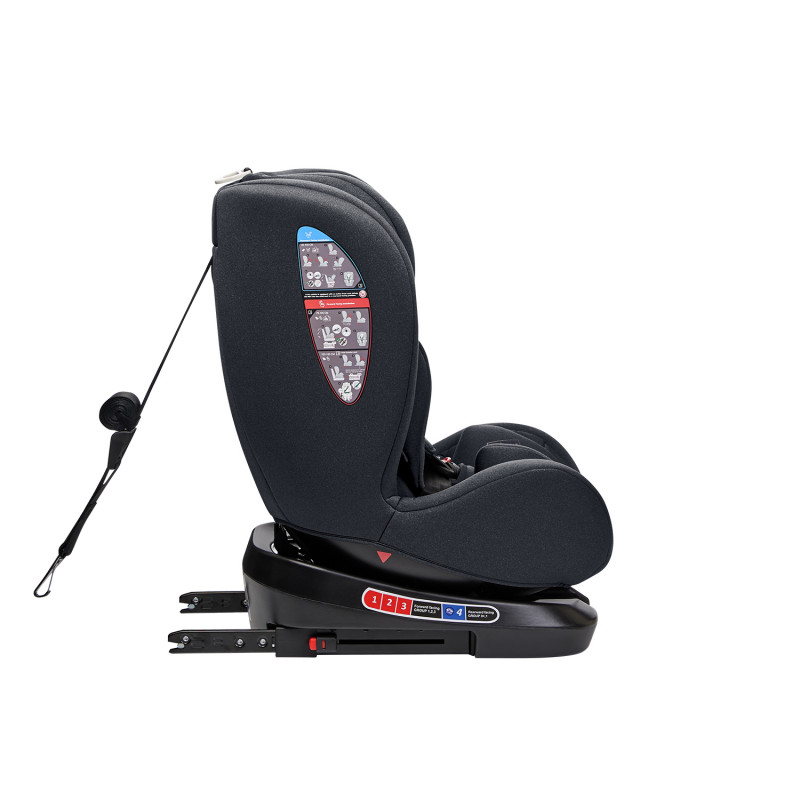 kikka boo Κάθισμα Αυτοκινήτου 360° 40 έως 150cm i defend i size grey 31002100108 (Αντιγραφή)