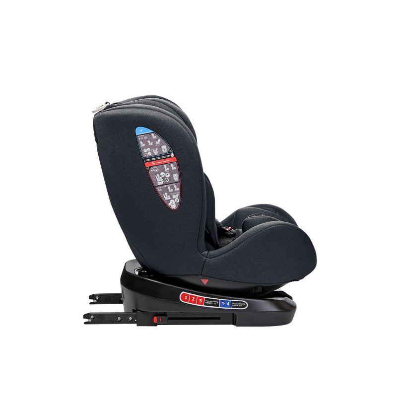kikka boo Κάθισμα Αυτοκινήτου 360° 40 έως 150cm i defend i size grey 31002100108 (Αντιγραφή)
