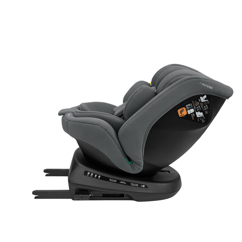kikka boo Κάθισμα Αυτοκινήτου 360° 40 έως 150cm i defend i size grey 31002100108