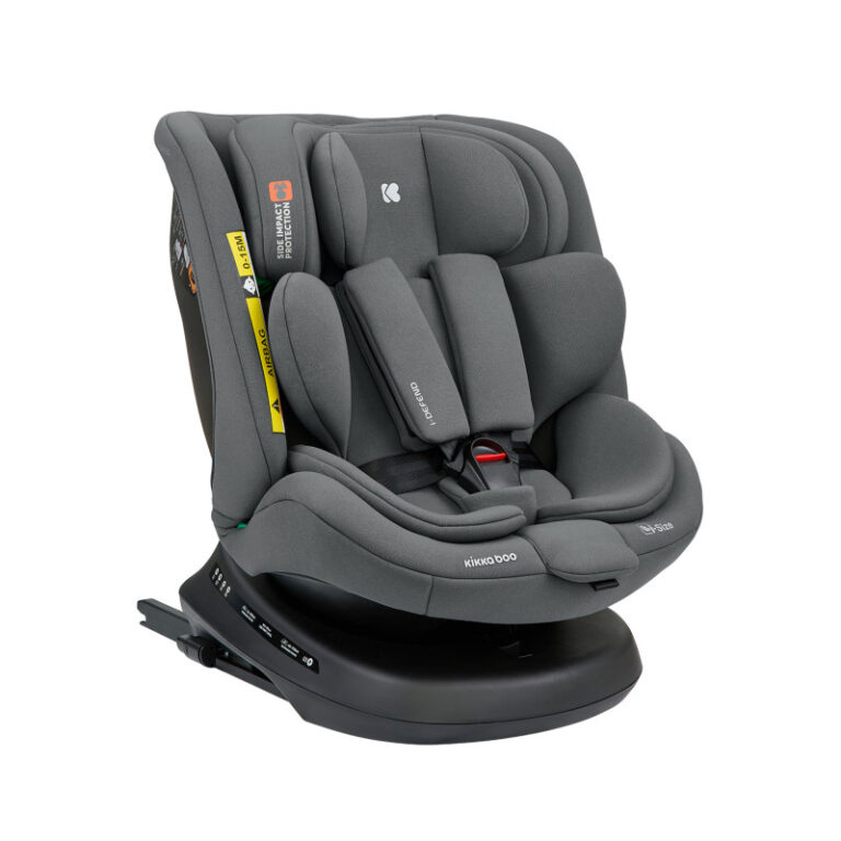kikka boo Κάθισμα Αυτοκινήτου 360° 40 έως 150cm i defend i size grey 31002100108
