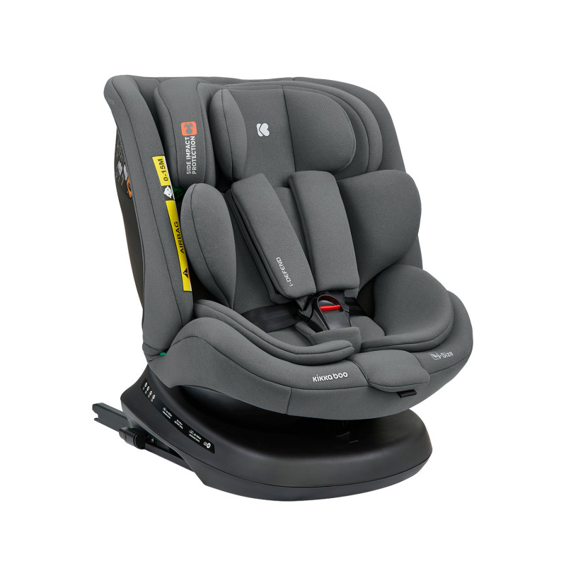 kikka boo Κάθισμα Αυτοκινήτου 360° 40 έως 150cm i defend i size grey 31002100108