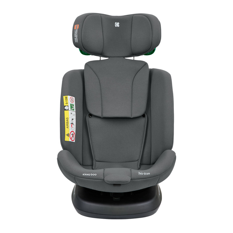 kikka boo Κάθισμα Αυτοκινήτου 360° 40 έως 150cm i defend i size grey 31002100108