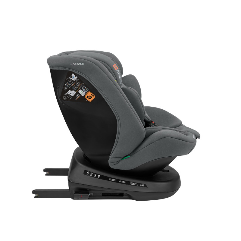 kikka boo Κάθισμα Αυτοκινήτου 360° 40 έως 150cm i defend i size grey 31002100108