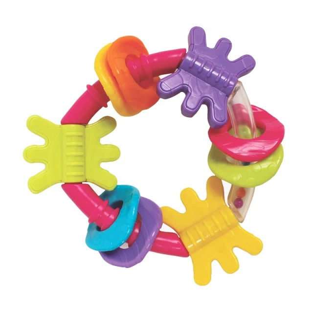 playgro triangle teether, Κουδουνίστρα Οδοντοφυΐας, 1τμχ