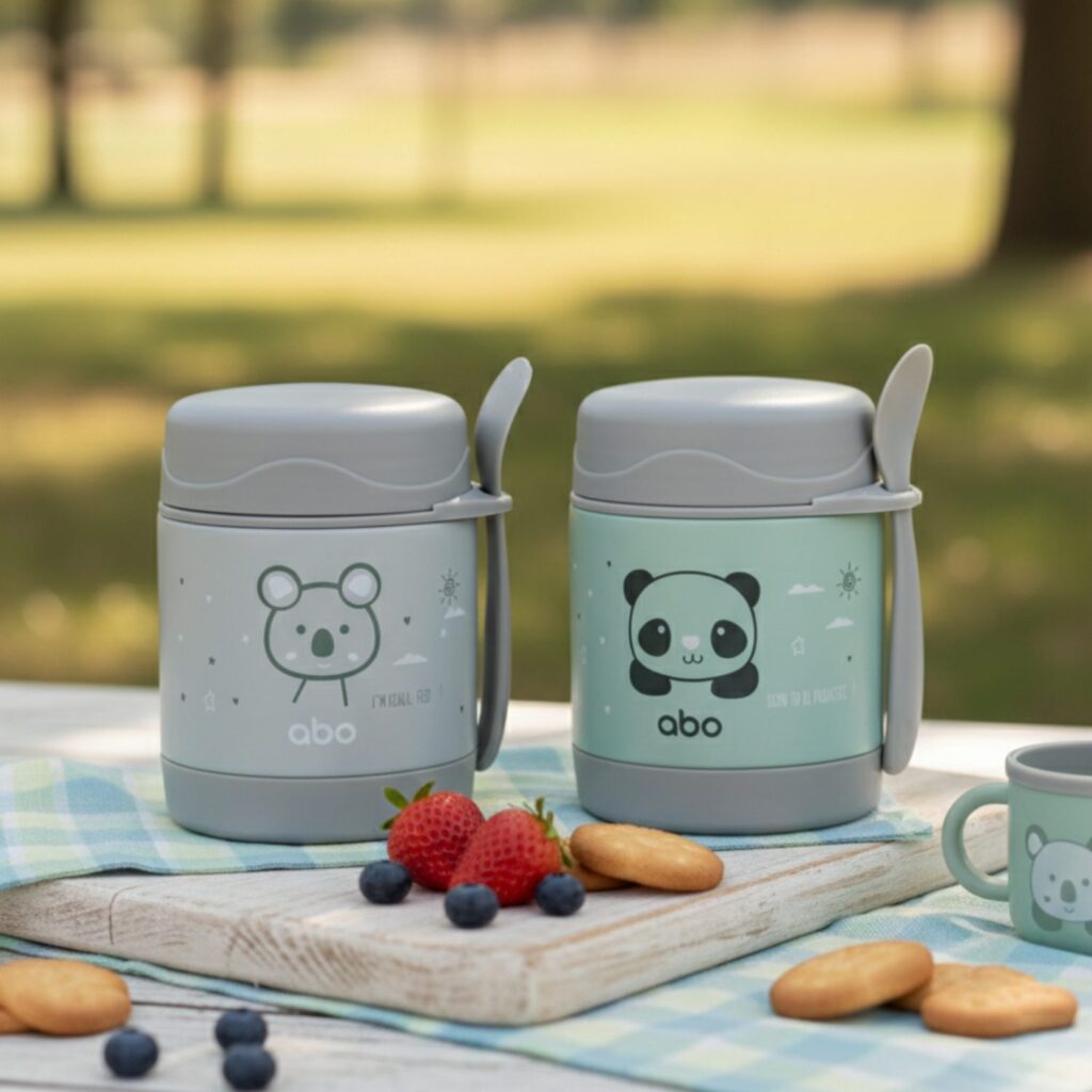 abo ΘΕΡΜΟΣ ΦΑΓΗΤΟΥ 300ml ΜΕ ΚΟΥΤΑΛΟΠΙΡΟΥΝΟ born to be pandastic