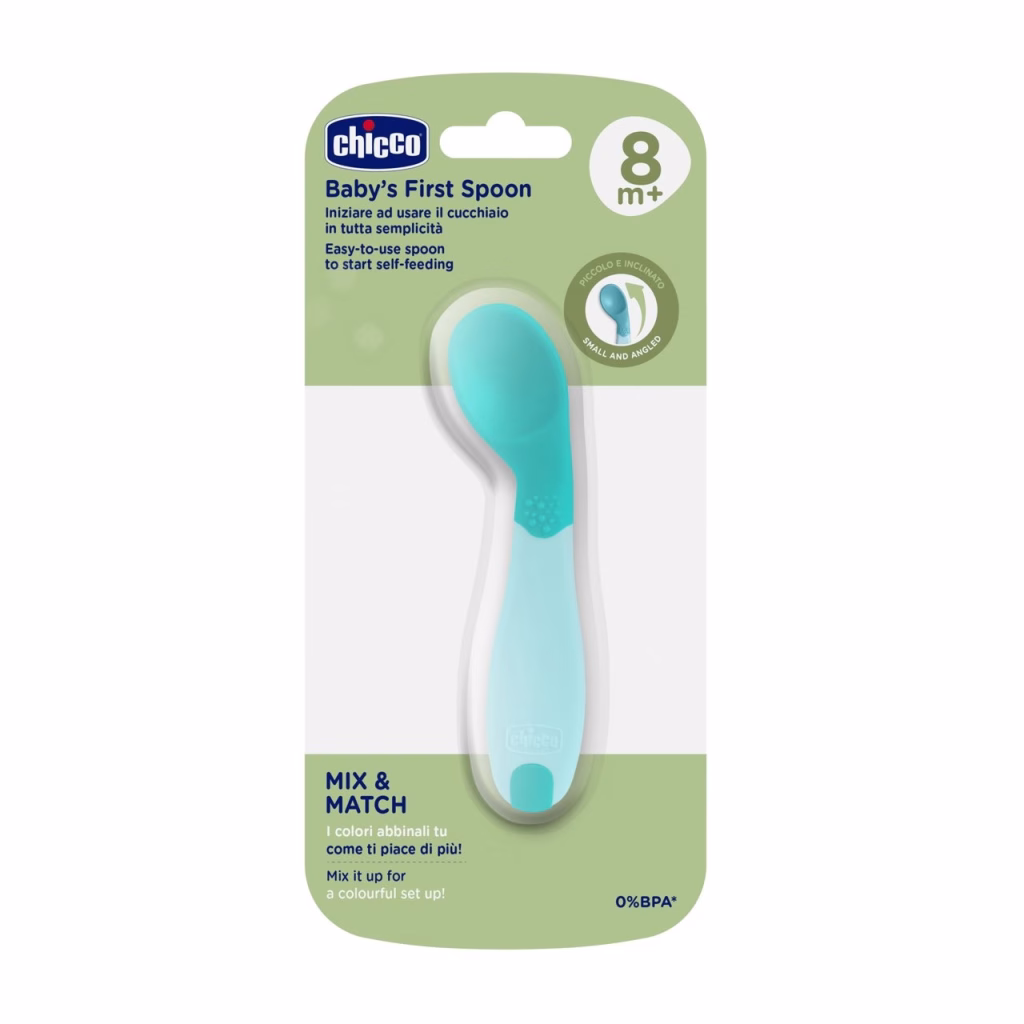 chicco Βρεφικό Κουτάλι Σιλικόνης soft Πράσινο Για 6+ Μηνών Κωδ. 01 06828 51 (Αντιγραφή)
