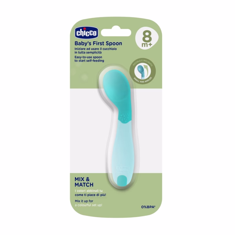 chicco Βρεφικό Κουτάλι Σιλικόνης soft Πράσινο Για 6+ Μηνών Κωδ. 01 06828 51 (Αντιγραφή)