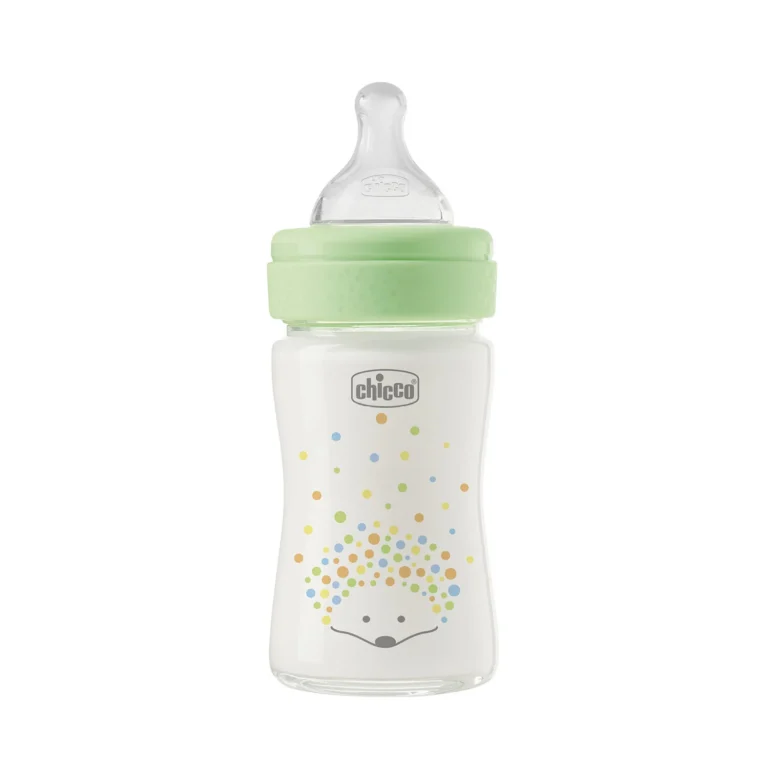 chicco Γυάλινο Μπιμπερό perfect easy Κατά των Κολικών Σκαντζοχοιράκι 150ml Για 0+ Μηνών Κωδ. 50 20251 30