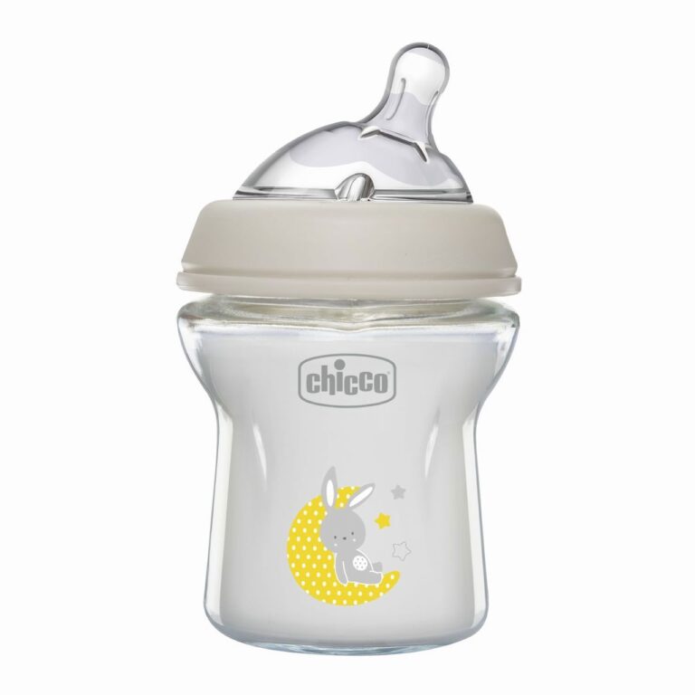 chicco Γυάλινο Μπιμπερό natural feeling Κατά των Κολικών Λευκό 250ml Για 0+ Μηνών Κωδ. 50 81221 30 (Αντιγραφή)